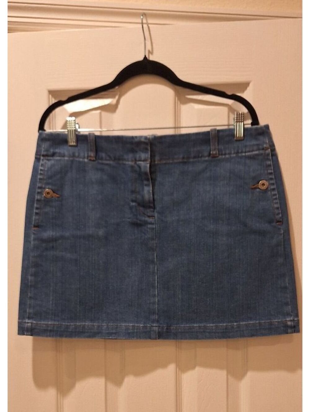 JCrew - Medium Blue Denim Mini Skirt - 10